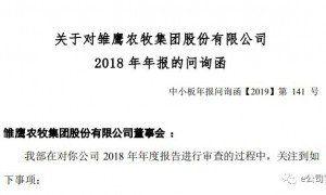 深交所20问*ST雏鹰！养猪企业互联网、类金融等毛利率竟达95%
